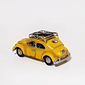 Miniatura Fusca Amarelo