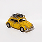 Miniatura Fusca Amarelo