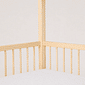 Cama Infantil Casinha Com Cama Auxiliar Bloomie em Madeira Maciça Pinus Natural Cama Infantil Casinha Com Cama Auxiliar Bloomie em Madeira Maciça Pinus Natural