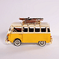 Miniatura Kombi Metálica Amarela Miniatura Kombi Metálica Amarela
