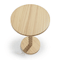 Mesa Redonda Lateral de Apoio Pop Natural Mesa Redonda Lateral de Apoio Pop Natural