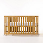 Kit Berço 3 em 1 + Cômoda 4 gavetas e 1 Porta com Rattan Mel | Linha Feliz + 1,2,3 Kit Berço 3 em 1 + Cômoda 4 gavetas e 1 Porta com Rattan Mel | Linha Feliz + 1,2,3