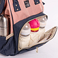 Bolsa Mochila Maternidade Premium Azul e Rosa Bolsa Mochila Maternidade Premium Azul e Rosa