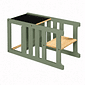 Torre de Aprendizagem Montessori 4 em 1 Verde Oliva Cadeirão Ajustável, Mesinha de Atividades, Quadro de Desenhos Torre de Aprendizagem Montessori 4 em 1 Verde Oliva Cadeirão Ajustável, Mesinha de Atividades, Quadro de Desenhos