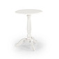 Mesa Redonda Lateral de Apoio Branco Provençal Mesa Redonda Lateral de Apoio Branco Provençal