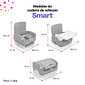 Cadeira Portátil Smart Cosco Cinza Cadeira Portátil Smart Cosco Cinza