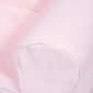 Mini Sofá Poltrona Infantil Rosa de Espuma com Alça de Transporte e Capa Lavável