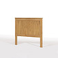 Kit Cabeceira de Solteiro + Mesa de Cabeceira Natural Alamo Kit Cabeceira de Solteiro + Mesa de Cabeceira Natural Alamo