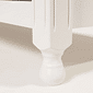 Kit Berço 3 em 1 + Cômoda 4 gavetas e 1 Porta com Rattan Branco | Linha Feliz + 1,2,3 Kit Berço 3 em 1 + Cômoda 4 gavetas e 1 Porta com Rattan Branco | Linha Feliz + 1,2,3