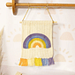 Bandeira Flag Flâmula Rainbow em Crochê Artesanal 22cm x 30cm Bandeira Flag Flâmula Rainbow em Crochê Artesanal 22cm x 30cm