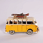 Miniatura Kombi Metálica Amarela Miniatura Kombi Metálica Amarela