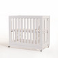Mini Berço Dobrável Fold de Madeira Branco Mini Berço Dobrável Fold de Madeira Branco