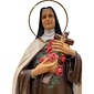 Imagem de Santa Teresinha de Resina 33 cm
