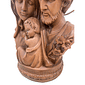 Imagem Busto da Sagrada Família de Resina 26 cm