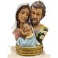 Imagem da Sagrada Família Busto de Resina 23 cm