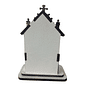 Capela de Nossa Senhora das Graças em MDF 10cm Capela de Nossa Senhora das Graças em MDF 10cm