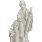 Sagrada Familia Cajado de Led de Porcelana de 25cm