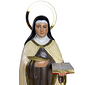 Imagem de Santa Teresa d'ávila de Resina 30cm