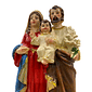 Imagem da Sagrada Família de Resina 15 cm