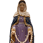 Imagem de Nossa Senhora das Lágrimas de Resina 20 cm