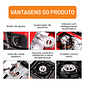 Fogareiro Portátil a Gás Acendimento Auto Maleta