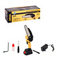 Mini Motosserra Elétrica 6" Bateria 21V Portátil Poda Galhos Jardim