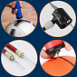 Bicos para inflar bolas kit 6 peças