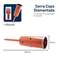 Serra Copo Diamantada Haste Extra Longa