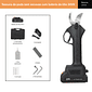 Tesoura Elétrica de Poda Galhos Sem Fio + Bateria 24V