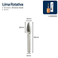 Lima Rotativa 6mm Tungstênio Fresa Metal Duro