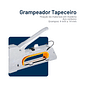 Grampeador Tapeceiro Profissional Madeira Pressão P/ Grampos