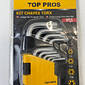 Jogo Chave Torx Extra Longa 9pcs Jogo Chave Torx Extra Longa 9pcs