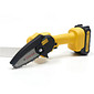 Mini Motosserra Elétrica 6" Bateria 21V Portátil Poda Galhos Jardim