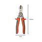 ALICATE CORTE DIAGONAL COM ALIVIO DE FORCA  - 7 1/2POL