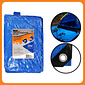 LONA PLASTICA AZUL 3MX4M 110G/M2