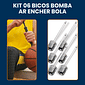 Bicos para inflar bolas kit 6 peças