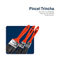 Kit 3 Pincel Trincha Pintura Parede Tinta Verniz Bestfer
