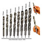 Kit 8 Broca Aço Rápido 13mm 14mm 15mm 16mm 17mm 18mm 19mm 20mm HSS Din338 Kit 8 Broca Aço Rápido 13mm 14mm 15mm 16mm 17mm 18mm 19mm 20mm HSS Din338