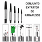 Extrator De Parafuso Quebrado Sacador Kit 5pçs 3 A 18mm Extrator De Parafuso Quebrado Sacador Kit 5pçs 3 A 18mm