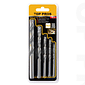 Kit Brocas para Metal 5pcs