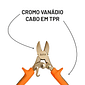 ALICATE CORTE DIAGONAL COM ALIVIO DE FORCA  - 7 1/2POL