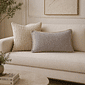 Almofada WOW c/ Enchimento Tecido Jacquard Lent 30x50 cm