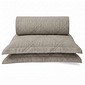 Kit Colcha Melange com Porta-Travesseiros Casal Canela — Haus Living