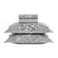 Jogo de Cama 3 Peças Percal 200fios 100% Algodão Queen Estampado Elvor Jogo de Cama 3 Peças Percal 200fios 100% Algodão Queen Estampado Elvor