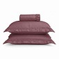 Jogo de Cama Maquinetado 2 Peças Solteiro Mauve — Haus Essentials Jogo de Cama Maquinetado 2 Peças Solteiro Mauve — Haus Essentials