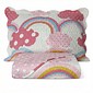 Kit Colcha Boutis Solteiro Arco Iris