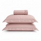Jogo de Cama Maquinetado 2 Peças Solteiro Rosa Névoa — Haus Essentials Jogo de Cama Maquinetado 2 Peças Solteiro Rosa Névoa — Haus Essentials