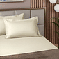 Lencol Elastico Casal Super Cotton Marfim