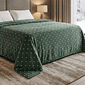 Manta Flannel Petit Poa Casal 180x240 Verde