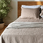 Kit Colcha Boutis Queen Avelã